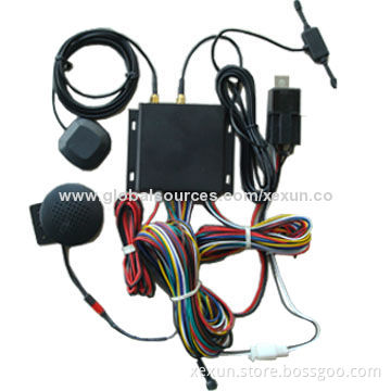 GPS Vehicle Tracker, Six Digital Input and Motion Sensor Alarm, Measures 82 x 82 x 28mm